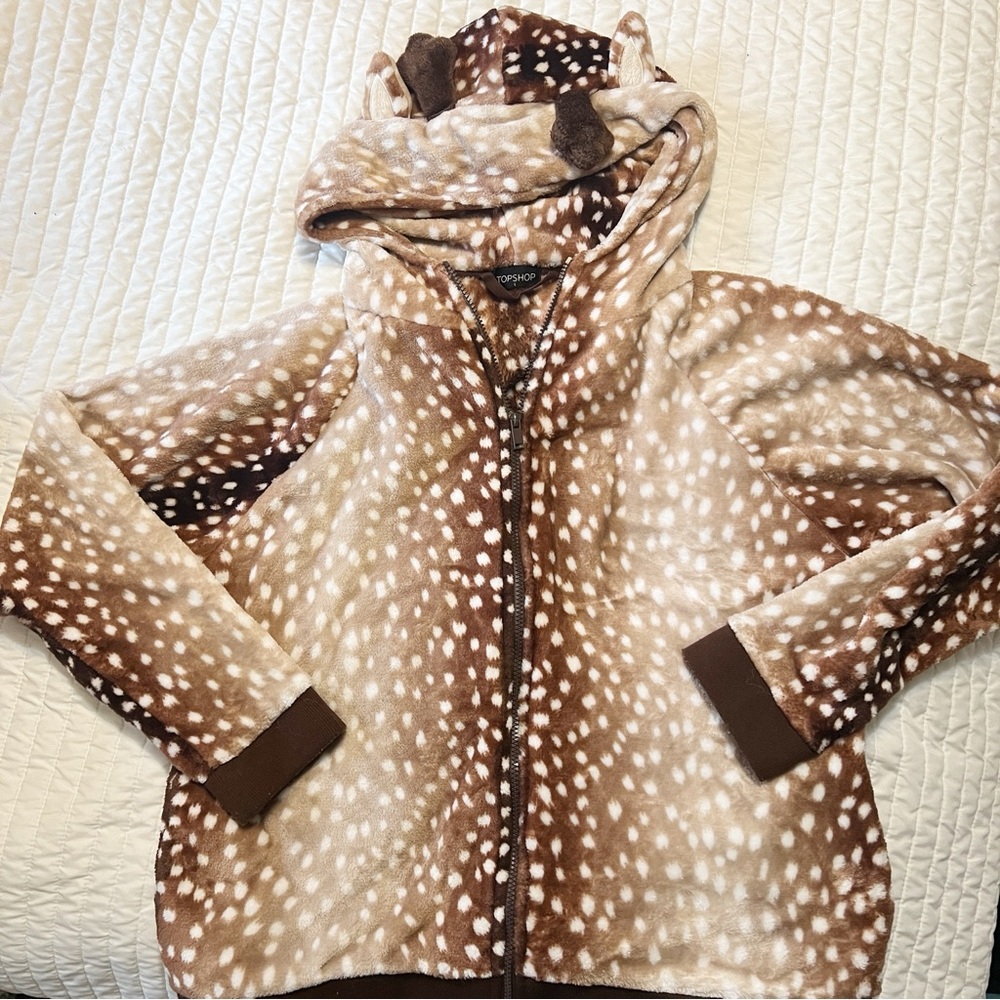 Topshop Reindeer Loungewear Holiday Set L - Picture 7 of 14